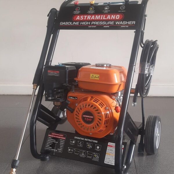 Astramilano Petrol Pressure Washer 3200PSI 7.5hp Engine