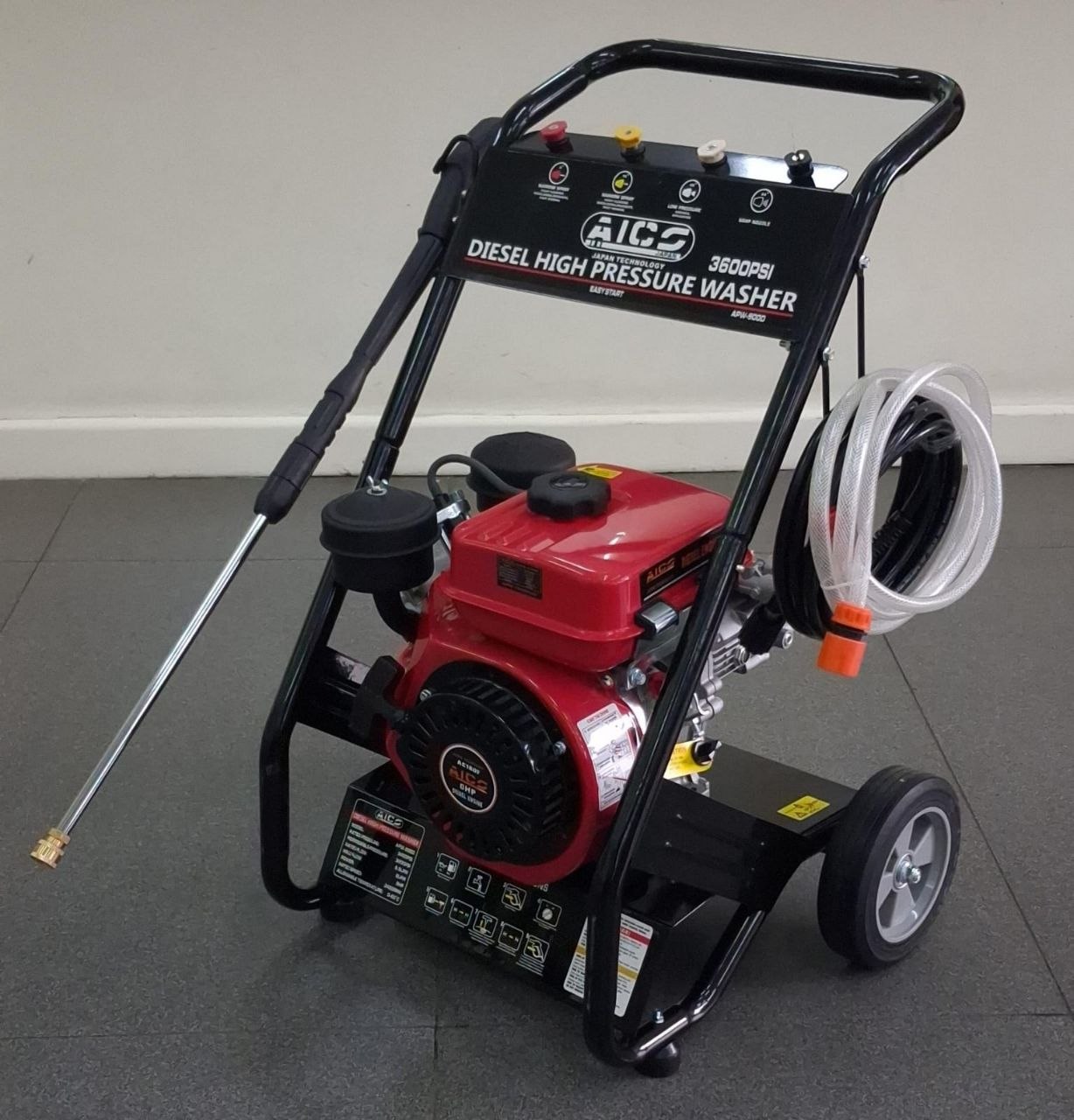7dd2dd38-a8f2-425a-8685-1b93070a9c08 Aico Japan DIESEL Pressure washer 3600psi with 8hp Diesel Engine - Image 1