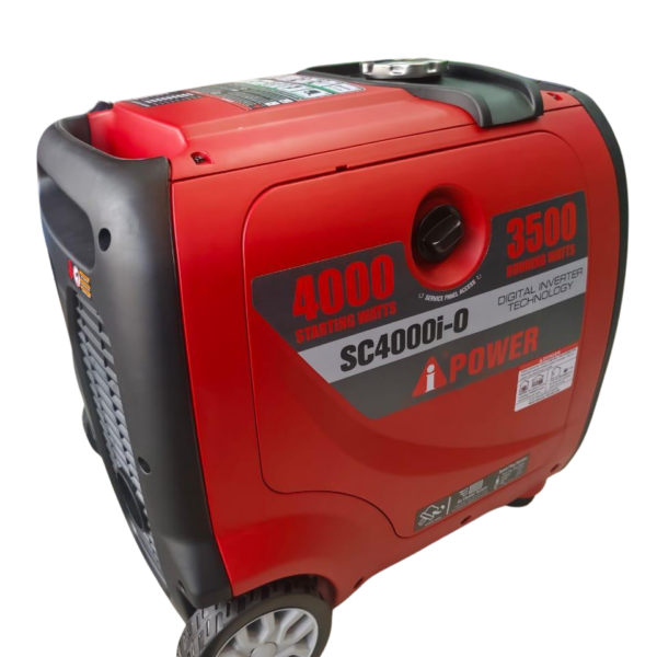 A-iPower SC4000i-O Digital Inverter Generator – 4000W Starting / 3500W Running
