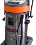 Astramilano Wet & Dry Vacuum Cleaner – 50L, Stainless Steel, 1200W