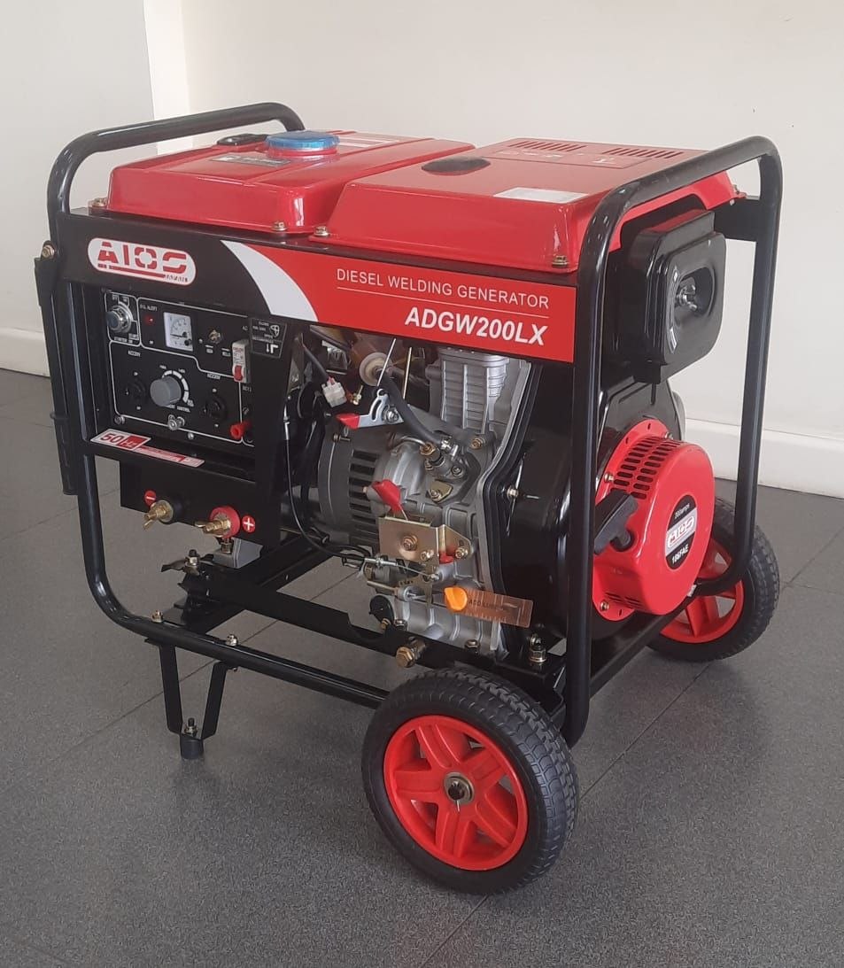 cb02bcae-8cf1-4d19-90d5-1f665b938b95 Aico Japan Diesel Welder Generator Rated output 7.5kva OPEN TYPE - Image 1