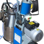 Milano Single Cow Electric Milking Machine – 25L Stainless Steel Bucket