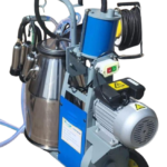 Milano Single Cow Electric Milking Machine – 25L Stainless Steel Bucket