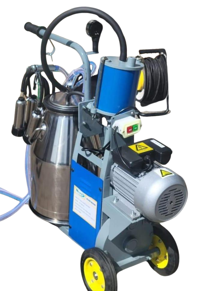 image13 Milano Single Cow Electric Milking Machine – 25L Stainless Steel Bucket - Image 1