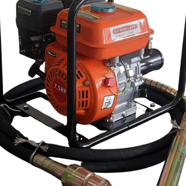 Astramilano Poker Vibrator – 45mm Shaft, 7.5HP Petrol Engine