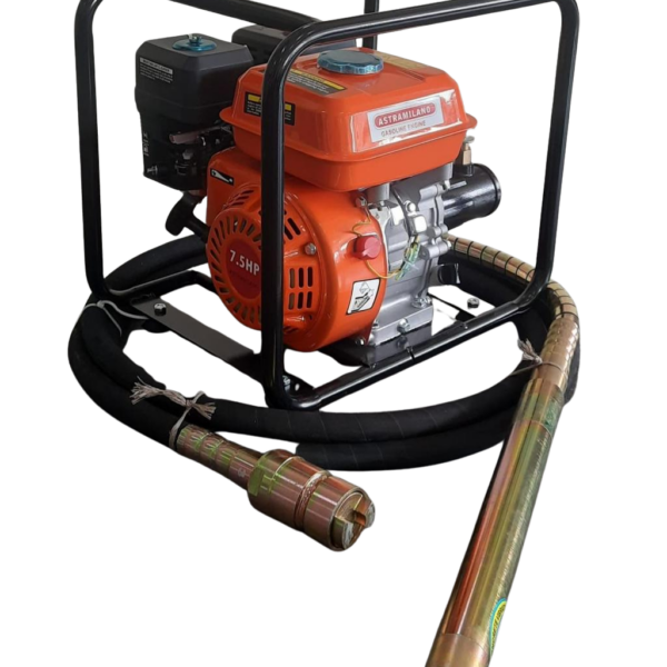 Astramilano Poker Vibrator – 45mm Shaft, 7.5HP Petrol Engine