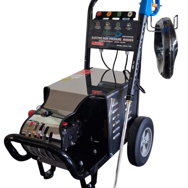 Milano Italia MPW-700 Electric High Pressure Washer – 4000PSI, 3HP