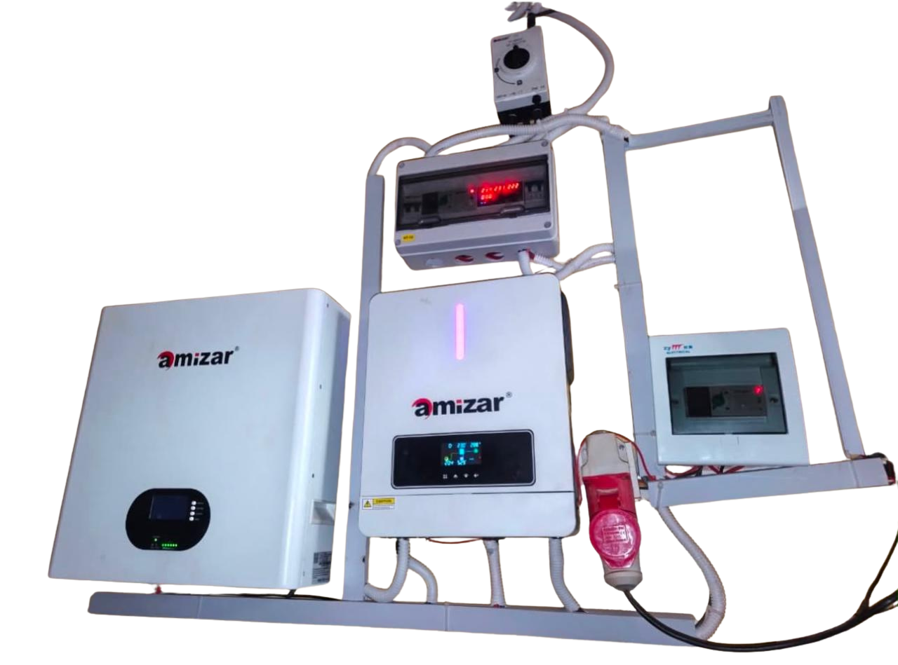 image26 Amizar Lithium Battery + Hybrid Inverter Solar Combo Kit – 48V System - Image 1