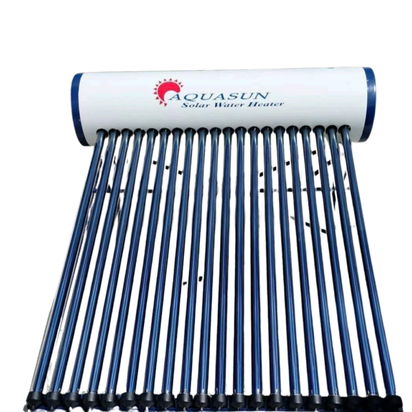 Aquasun Solar Water Heater – 150L Non-Pressurized, Evacuated Tube