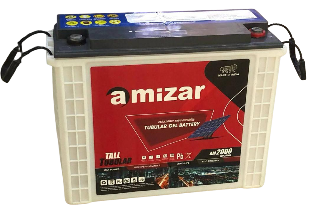 image34 Amizar AM2000 Tall Tubular Gel Battery – 12V, 200Ah - Image 1