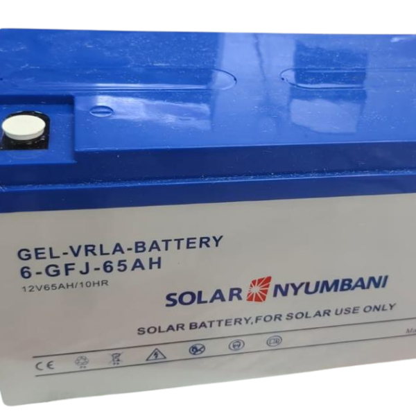 Solar Nyumbani GEL-VRLA Battery – 12V, 65Ah