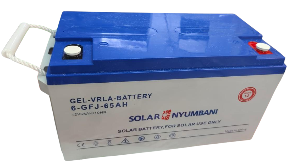 image36 Solar Nyumbani GEL-VRLA Battery – 12V, 65Ah - Image 1