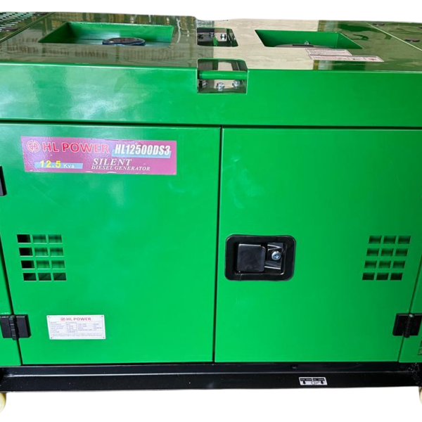 HL Power HL12500DS3 Silent Diesel Generator – 12.5kVA, Three Phase