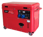 AICO ADG6000SN Silent Diesel Generator – 7.5kVA, Single Phase, Key Start