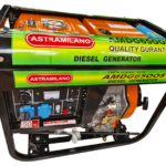 Astramilano AMDG6500S Diesel Generator – Open Type, Key Start